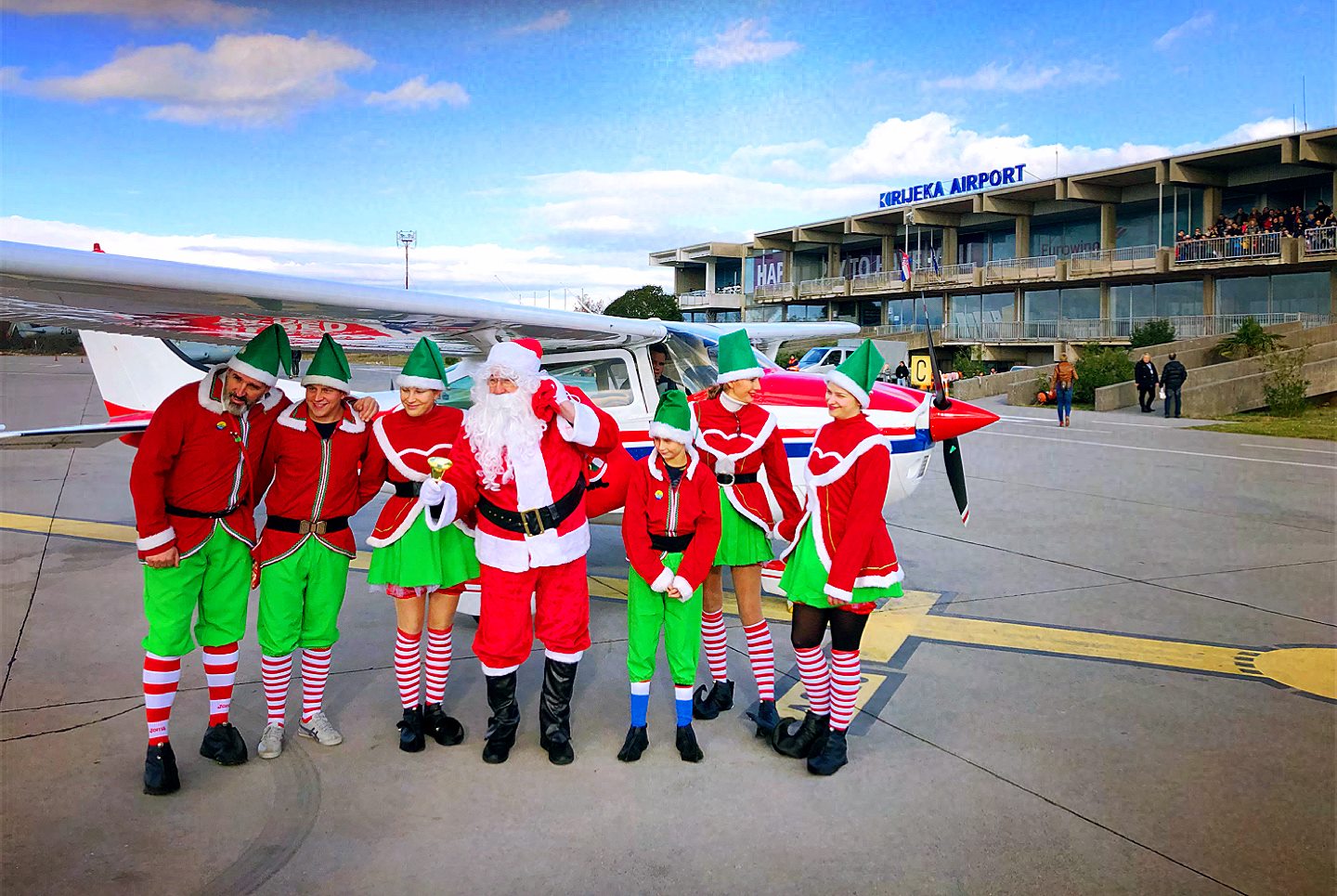 Santa Claus visited Rijeka airport!